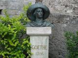 Goethe-Bste in Malcesine am Gardasee 