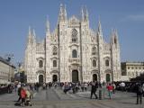 Blick auf den Mailnder Dom